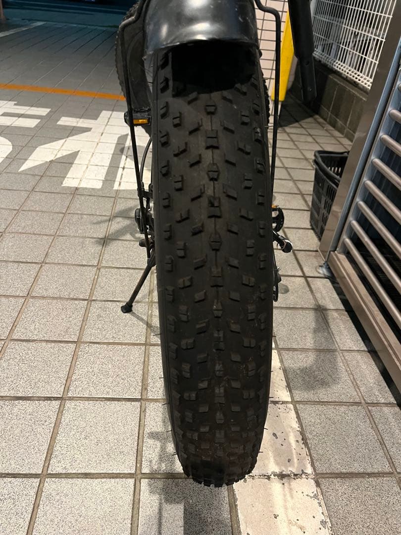 対面限定 湘南エリアBRONX ファットバイク ブラック/26インチ