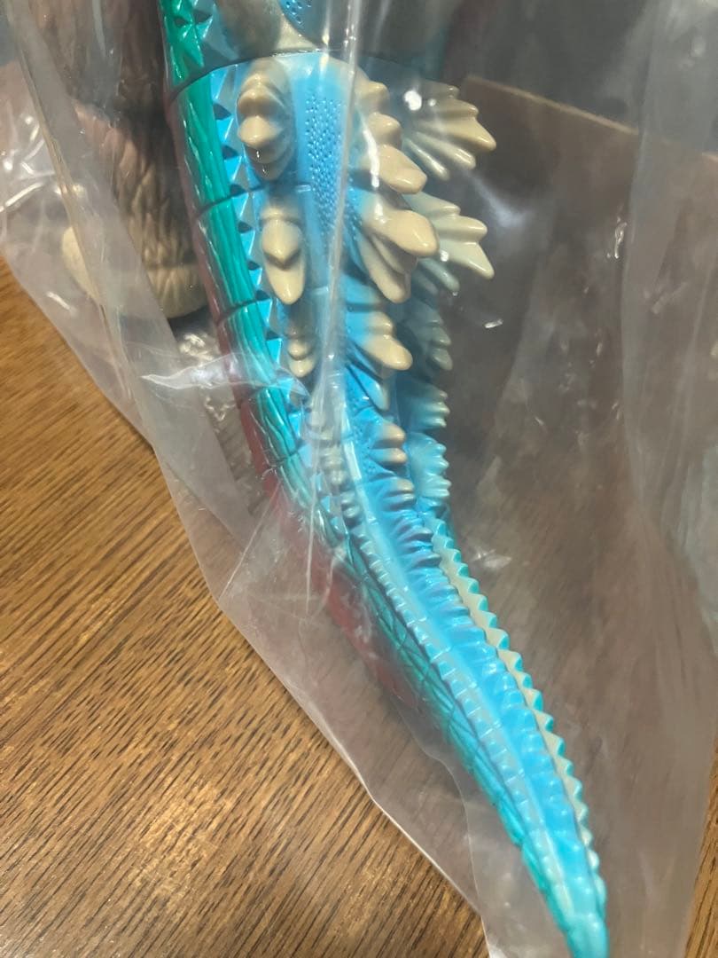 マルサンソフビ　1999 ゴジラ 350 昭和の砂色Ver.