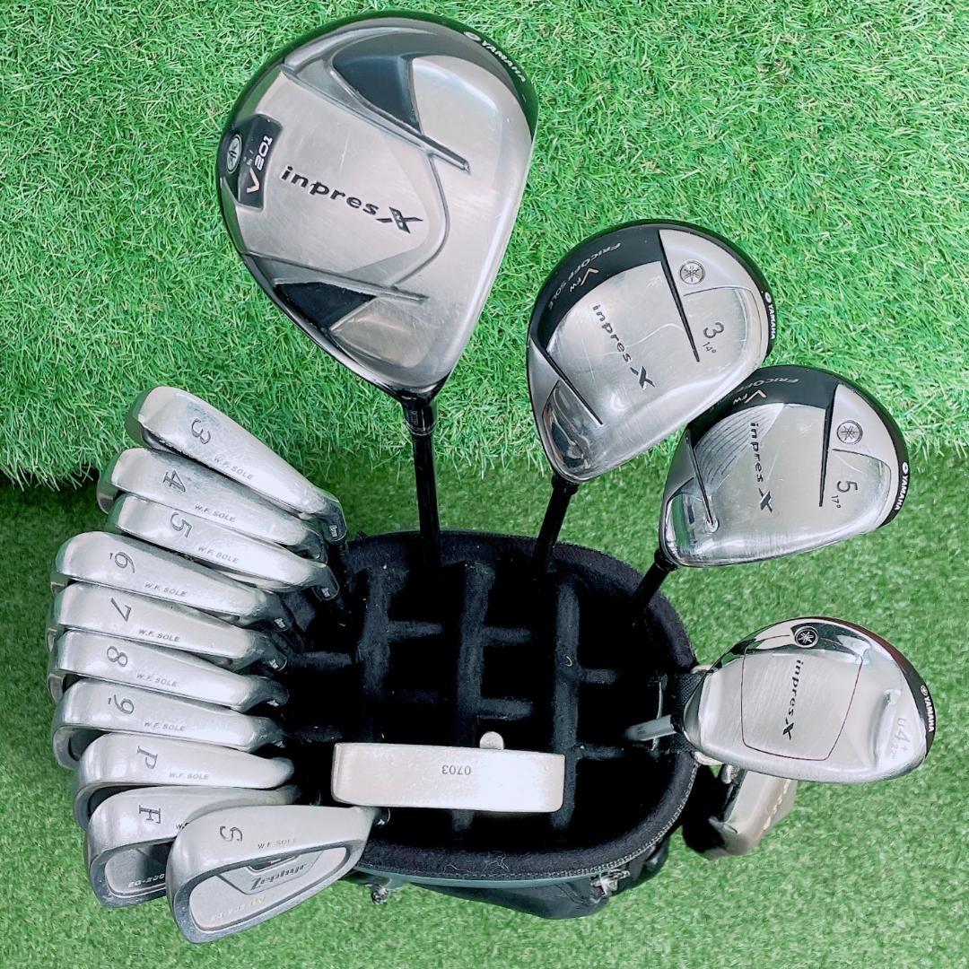 YAMAHAインプレス X メンズ ゴルフクラブ セット 15本 N2241