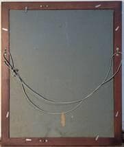 【真作】絵画　水彩（色紙）　フランクフルトのまち　スケッチ風景　Y197