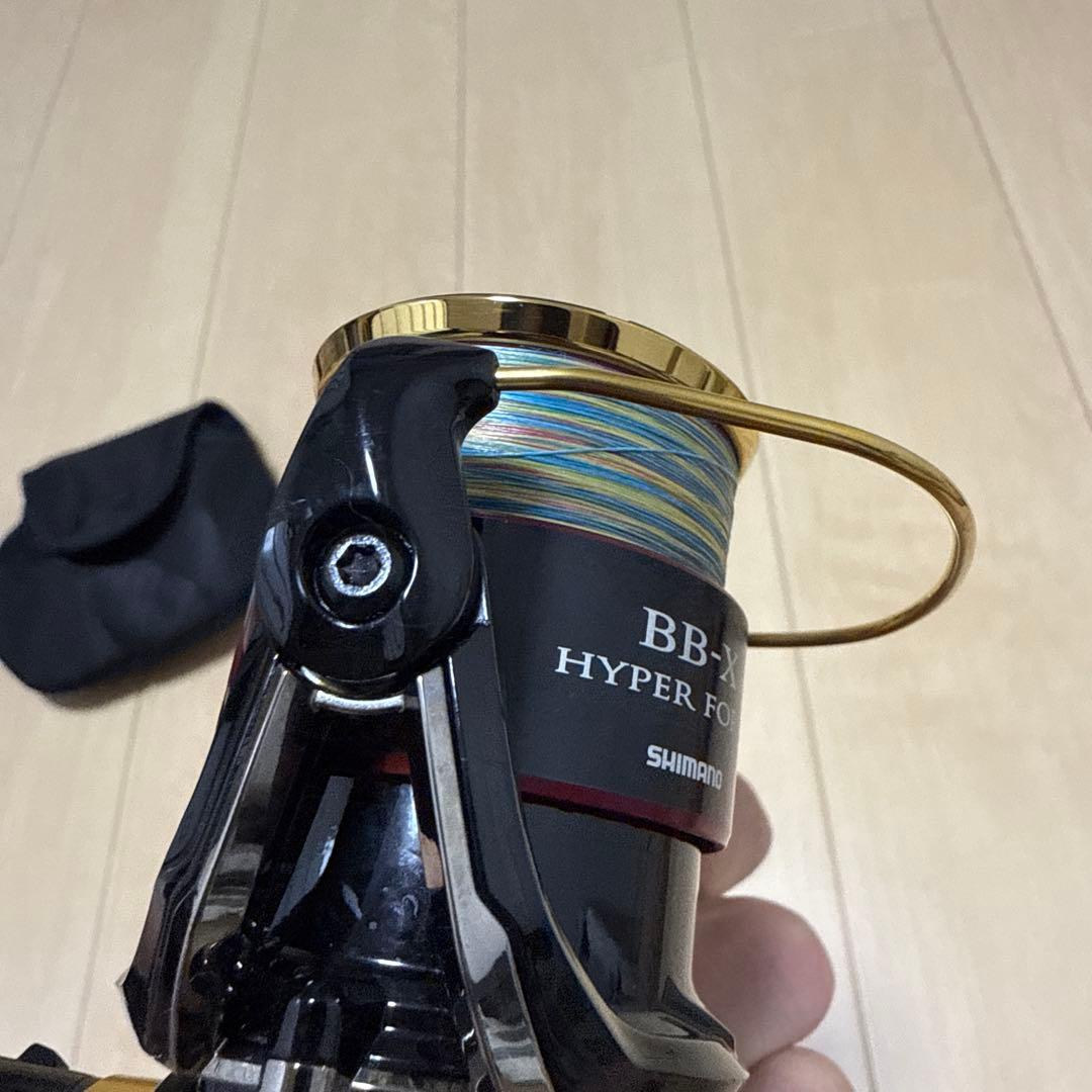 シマノ17BBXハイパーフォースC3000DXG Sレバーブレーキリール