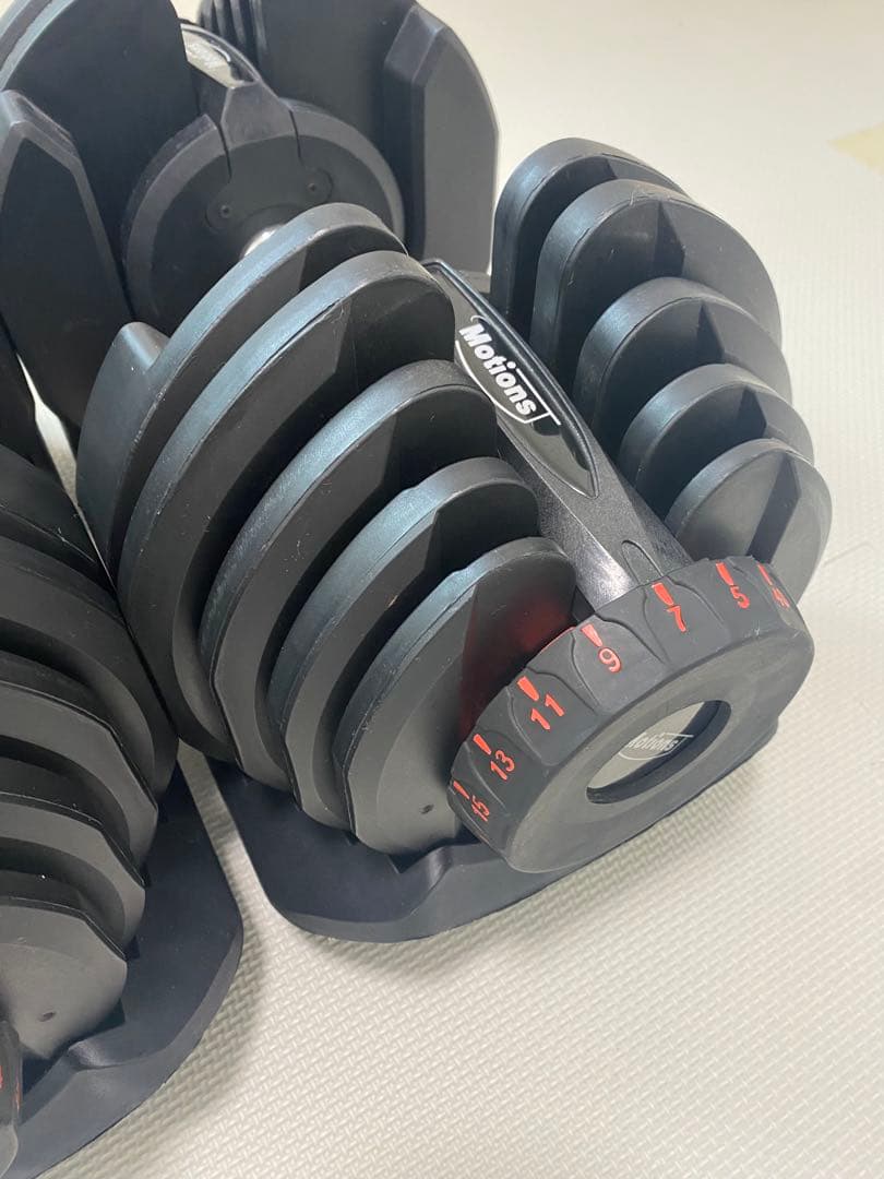 【セット売り②】モーションズ　可変式ダンベル 40kg 2個セット