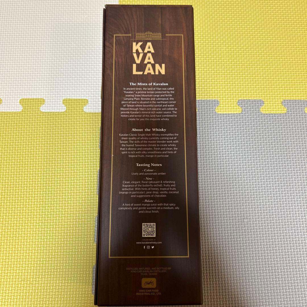 KAVALAN カバランウイスキークラシック　1,000ml 日本酒オマケ付き