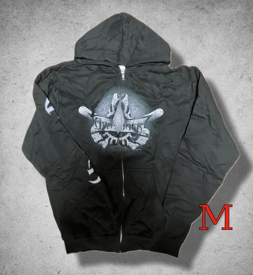 GODSMACK ZIPフーディー Mサイズ デッドストック