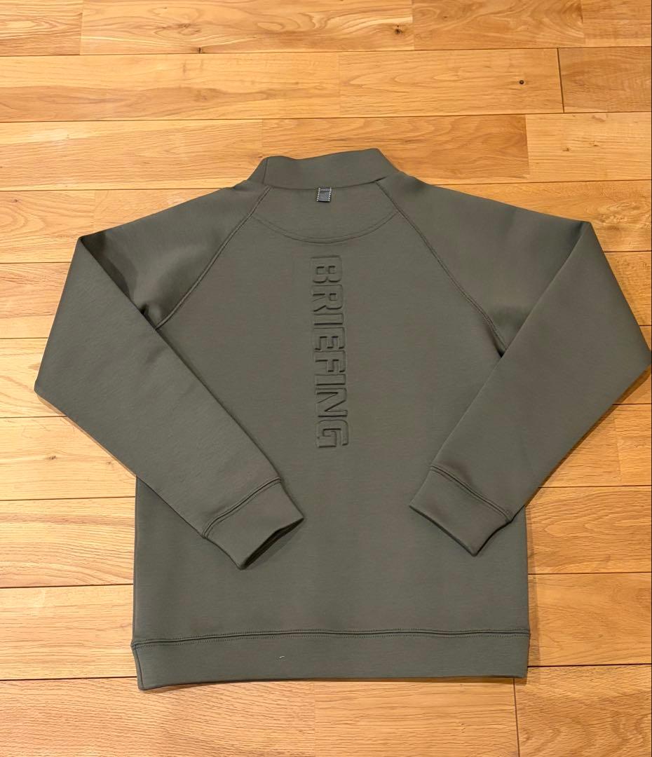 BRIEFING オリーブ トレーナー　XS