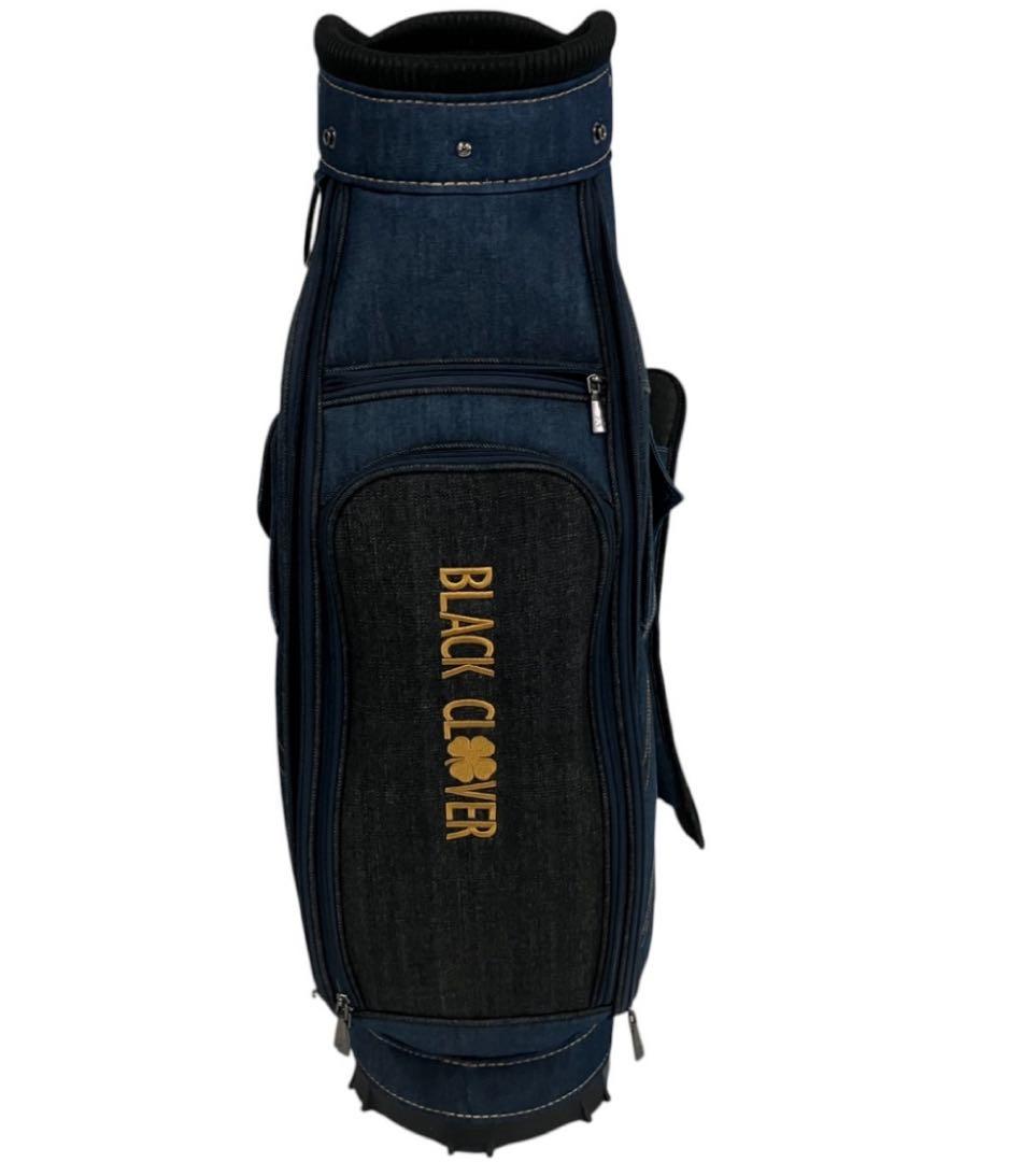 新品同様！訳あり！ブラッククローバー BLACK CLOVER キャディバッグ