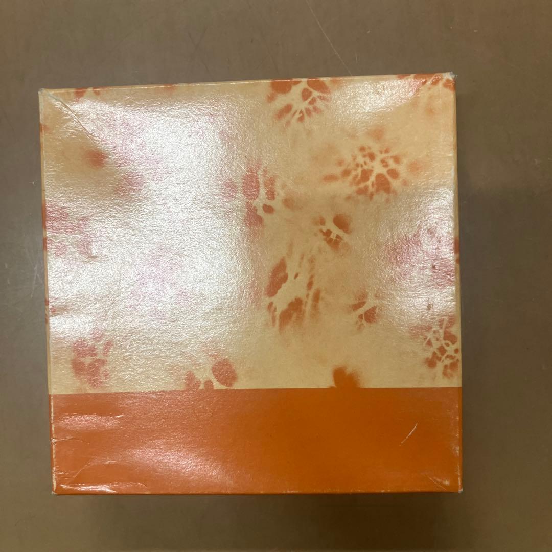 赤い漆器 丸型 黒い竹模様 5箱セット