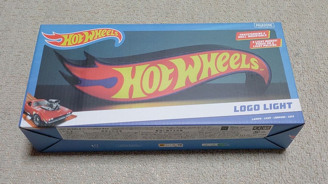 ホットウィール ライト ケースロゴライト ディスプレイケース