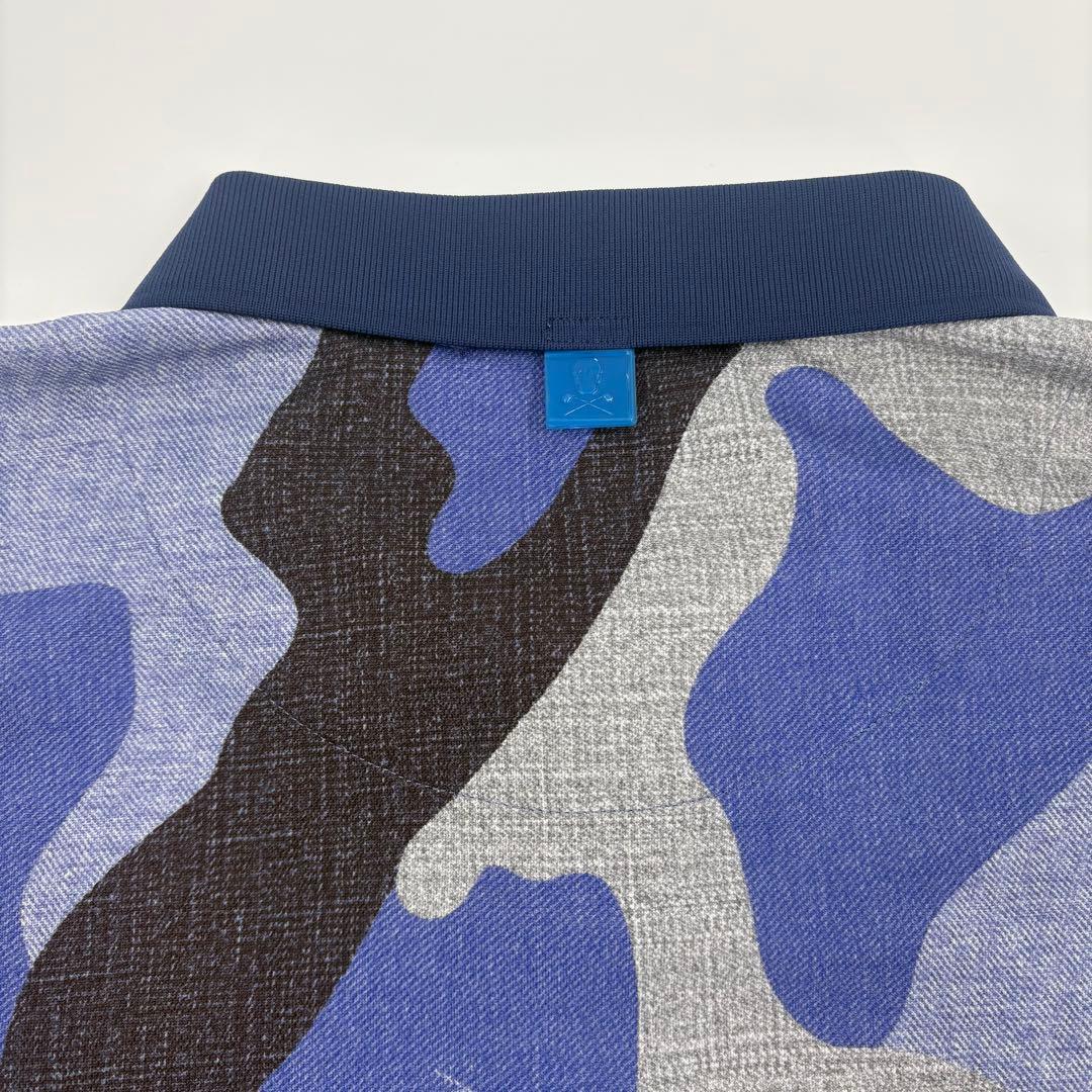 極美品　MARK&LONA マーク&ロナ ポロシャツ カモゴルフ50 XL774