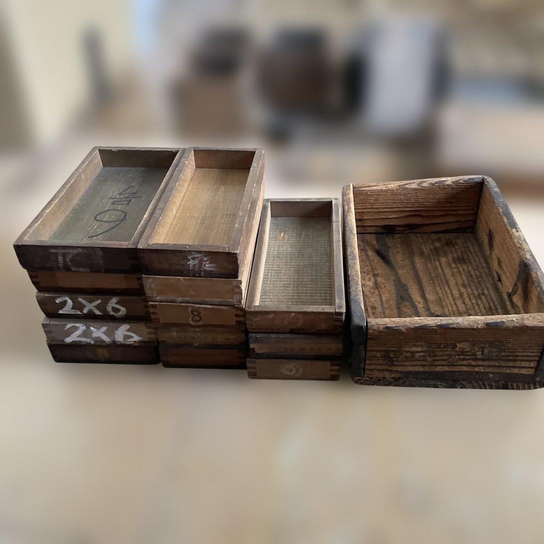 【ゲリラ品w】活版印刷所から出た木のもの　色々　50個くら-2【活版印刷】