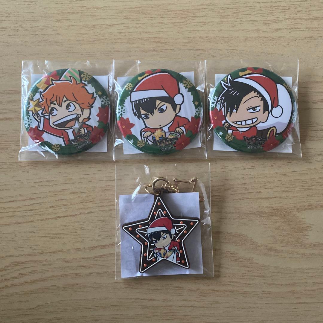 ハイキュー!! J-WORLD 缶バッジ&チャーム