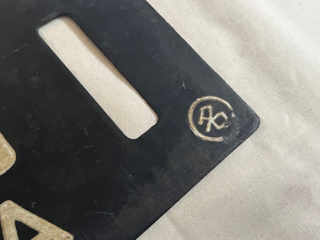 鉄道部品　サボ　名古屋行/長野行