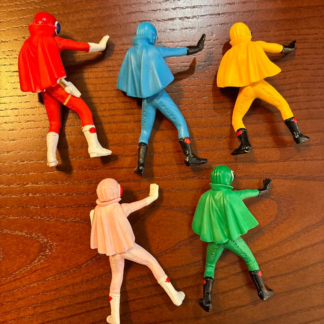 秘密戦隊ゴレンジャー　フィギュア5体セット