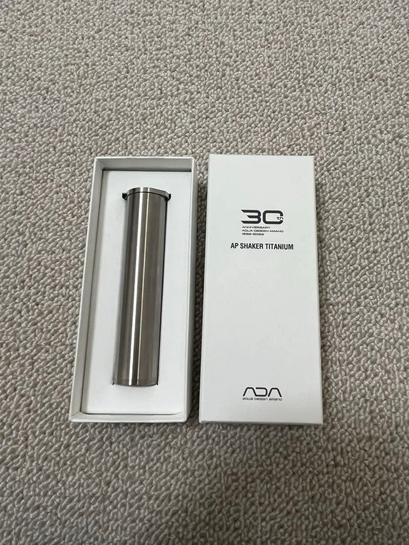 【新品、未使用】ADA 30周年　APシェイカー Titanium