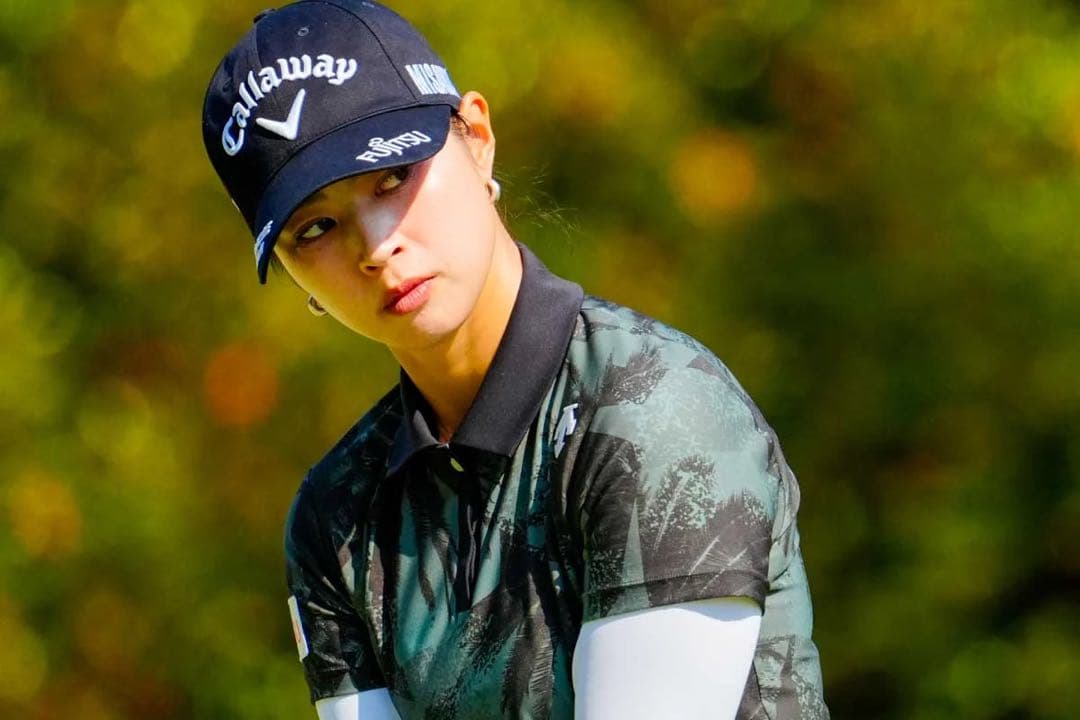 キャロウェイ 柏原明日架 キャップ 帽子 ゴルフ 富士通 スポンサー ブラック