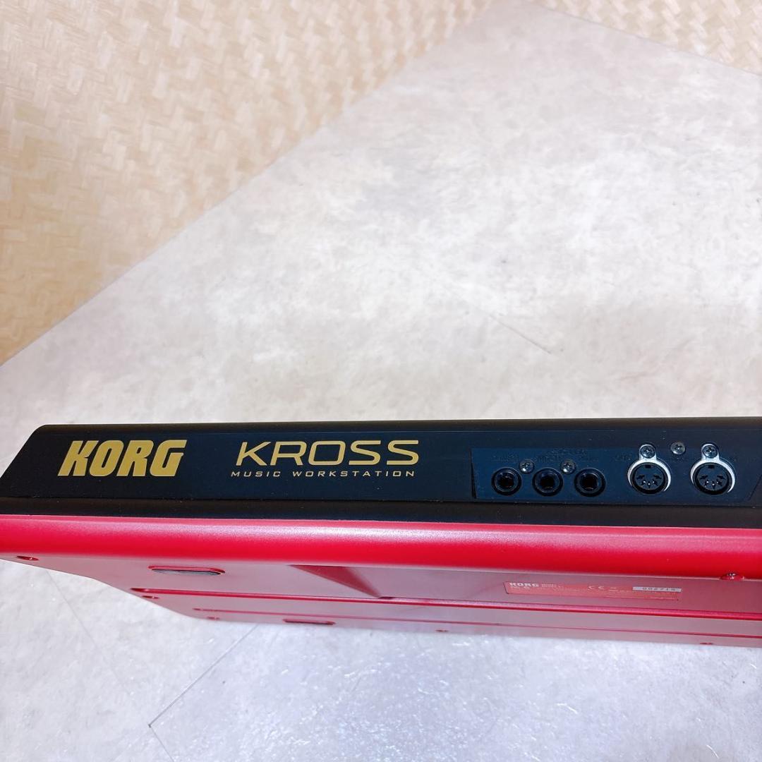【美品】KORG キーボードシンセサイザー KROSS-61 クロス 61鍵