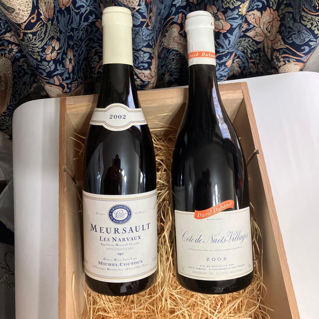 【白】ミッシェルクトームルソーレナルヴォー【赤】ブルゴーニュオートコートドニュイ