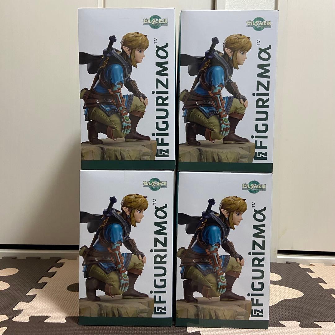 リンク 4体セット ゼルダの伝説 ティアーズ オブ ザ キングダム フィギュア