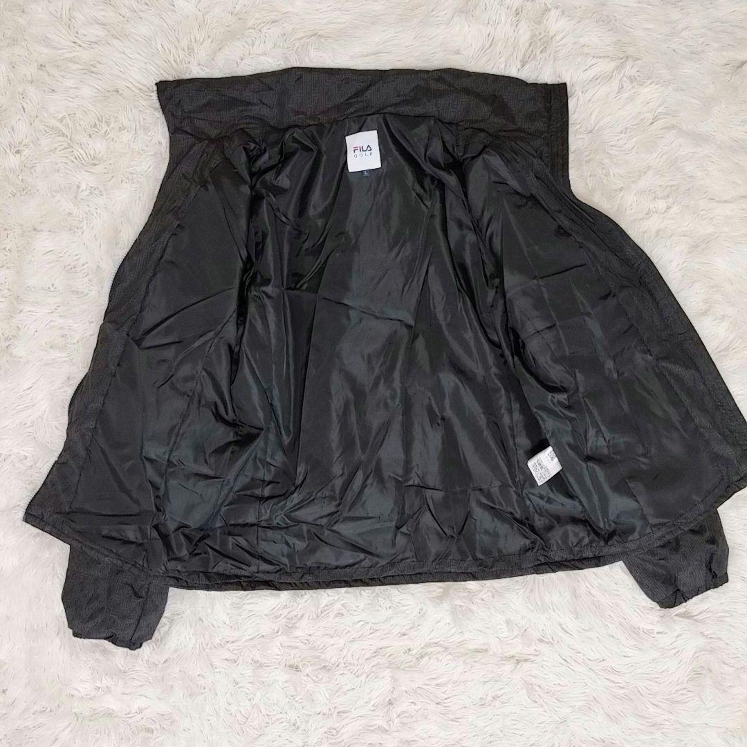 【FILA GOLF】レディース セットアップ 総柄 中綿 サイズL
