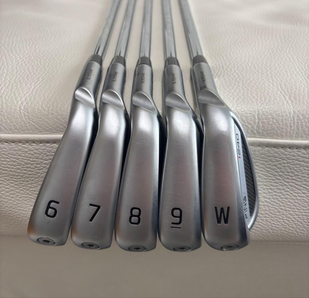 PING i240 ダイナミックゴールドEXツアーイシュー S200 5本セット