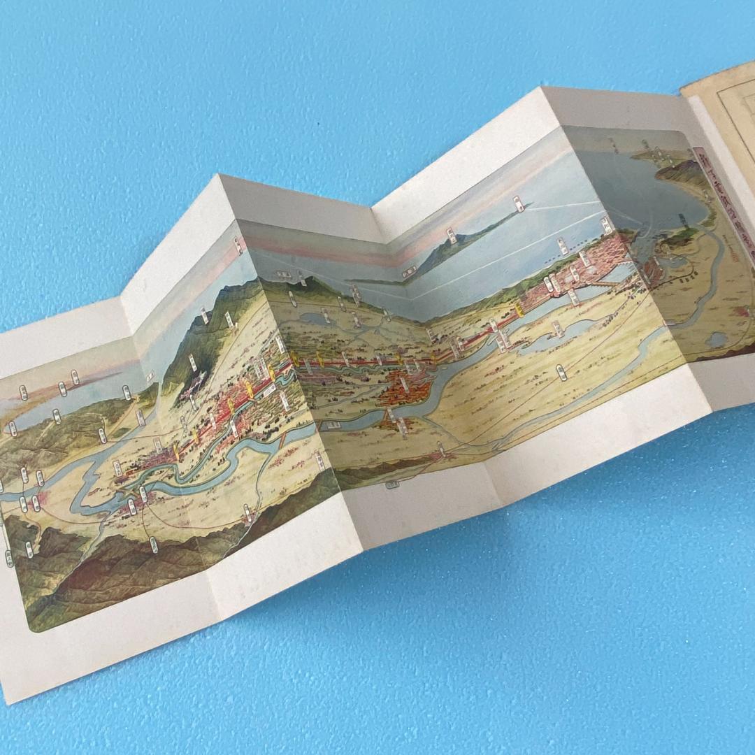 処分 貴重 新潟周辺 新潟電鐵 路線図 名所案内 金子高光 鳥瞰図 昭和8年