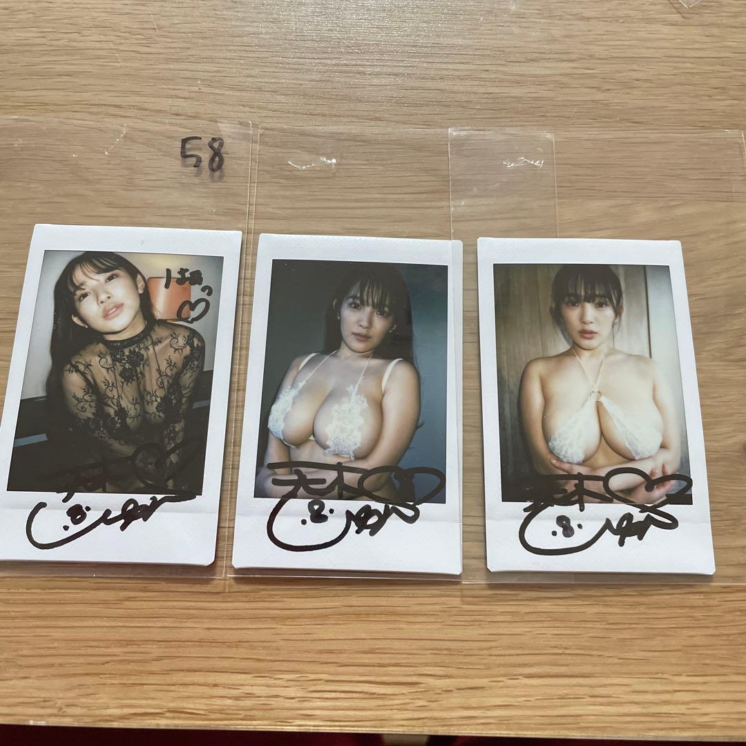 ama　天木じゅん　dvd 購入特典直筆サイン入りチェキセット