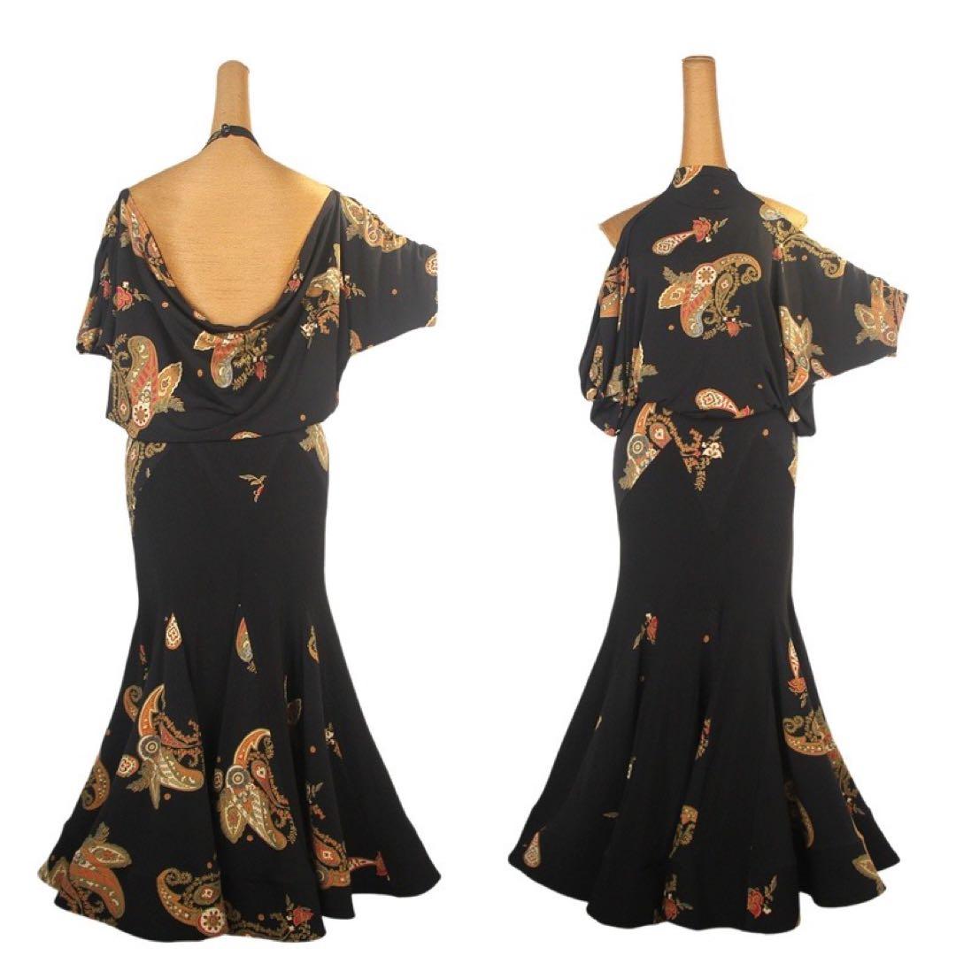 社交ダンス衣装　ダンスドレス　ダンススカート ダンスウェア