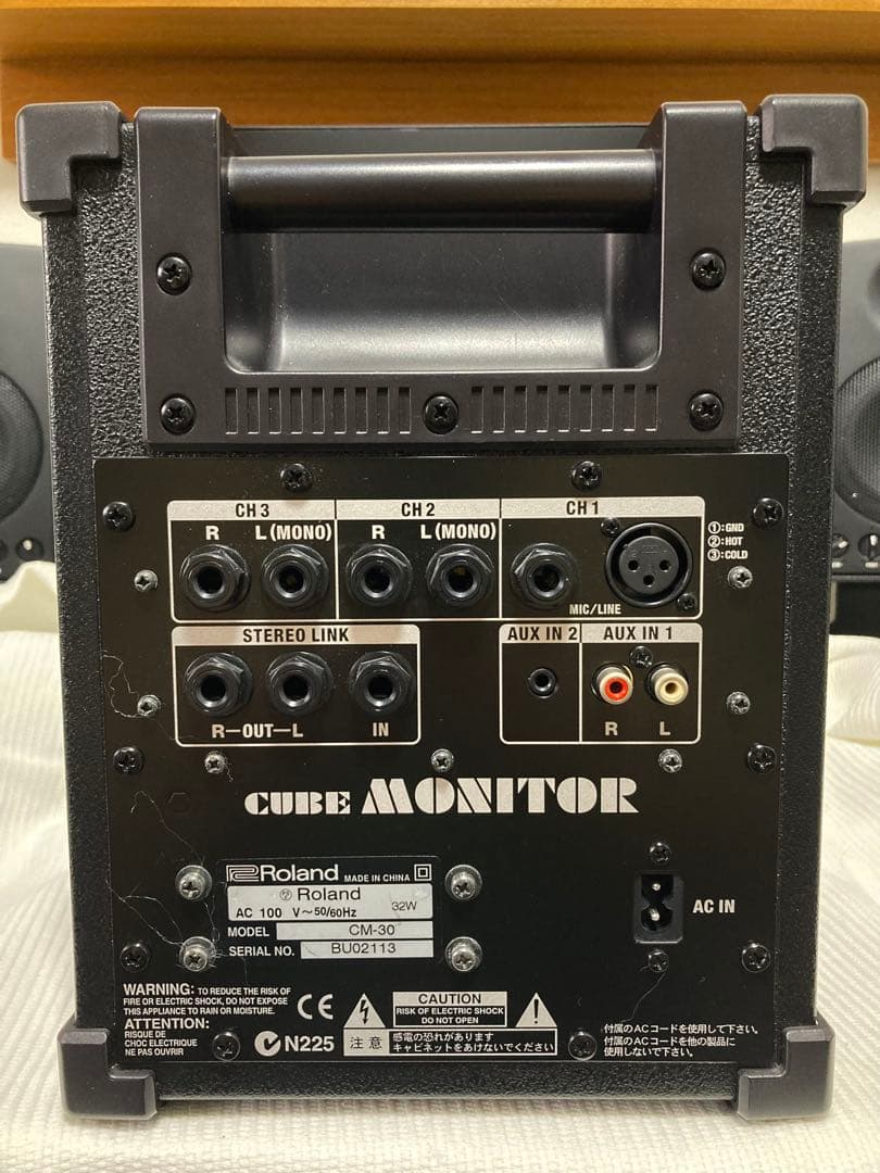 配信機器・PA機器・レコーディング機器 Roland CUBE MONITOR CM-30