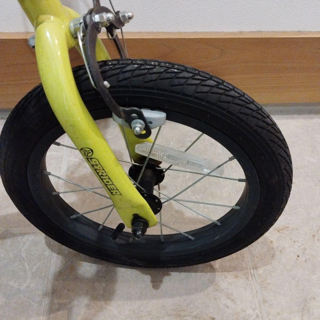 【良品】STRIDER ストライダー 14x ライムイエロー