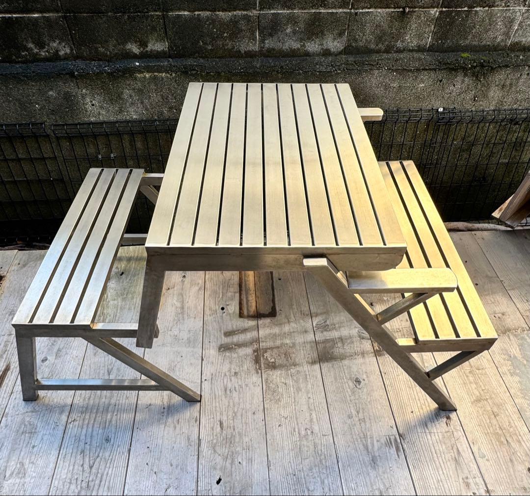 ダルトン　STAINLESS H945-1254S ステンレスベンチテーブル