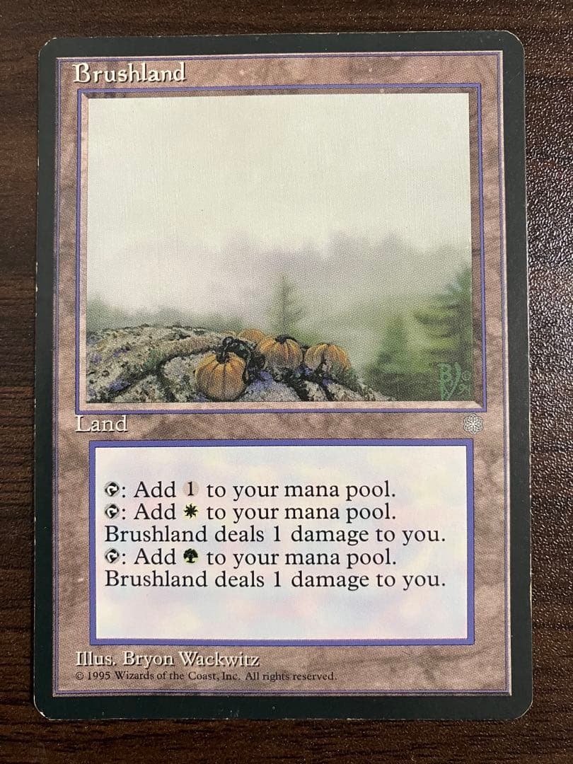 Brushland 低木林地 アイスエイジ版4枚セット