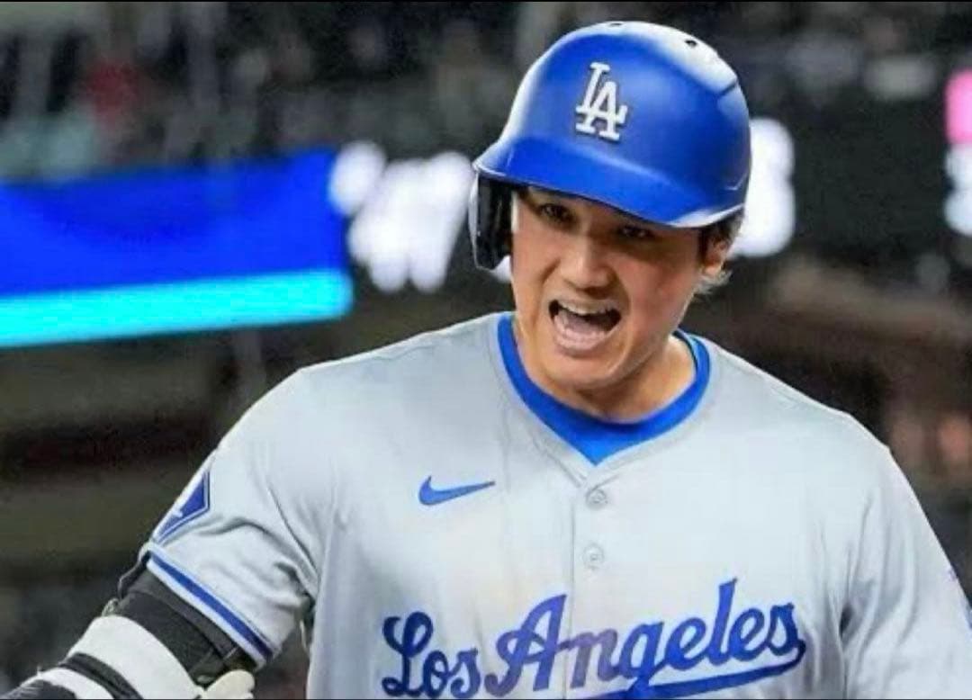 【正規品】大谷翔平 MLB ドジャース ナイキ ロード レプリカ ユニフォームL