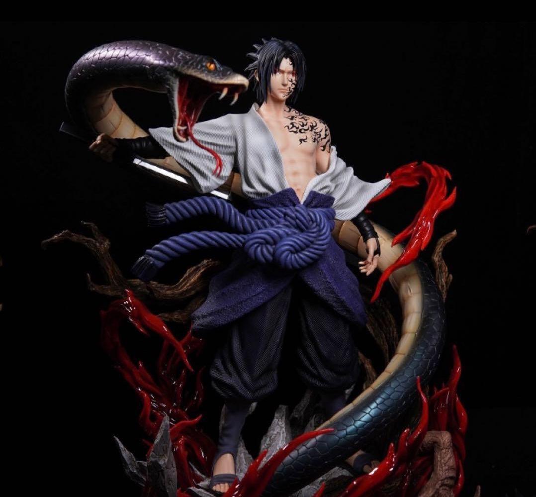 サスケ 原色蛇 ナルト NARUTO フィギュア ガレージキット