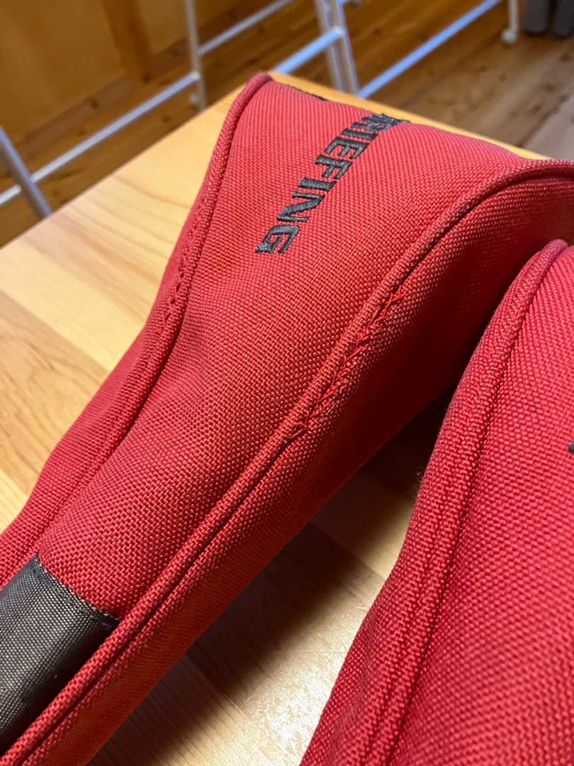 BRIEFING キャディバッグ レッド