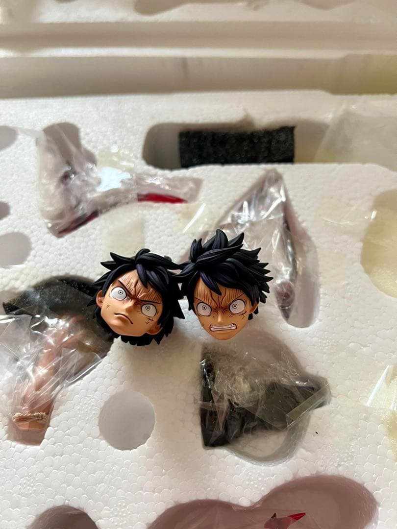 ワンピース ルフィ スタチュー 炎エフェクト