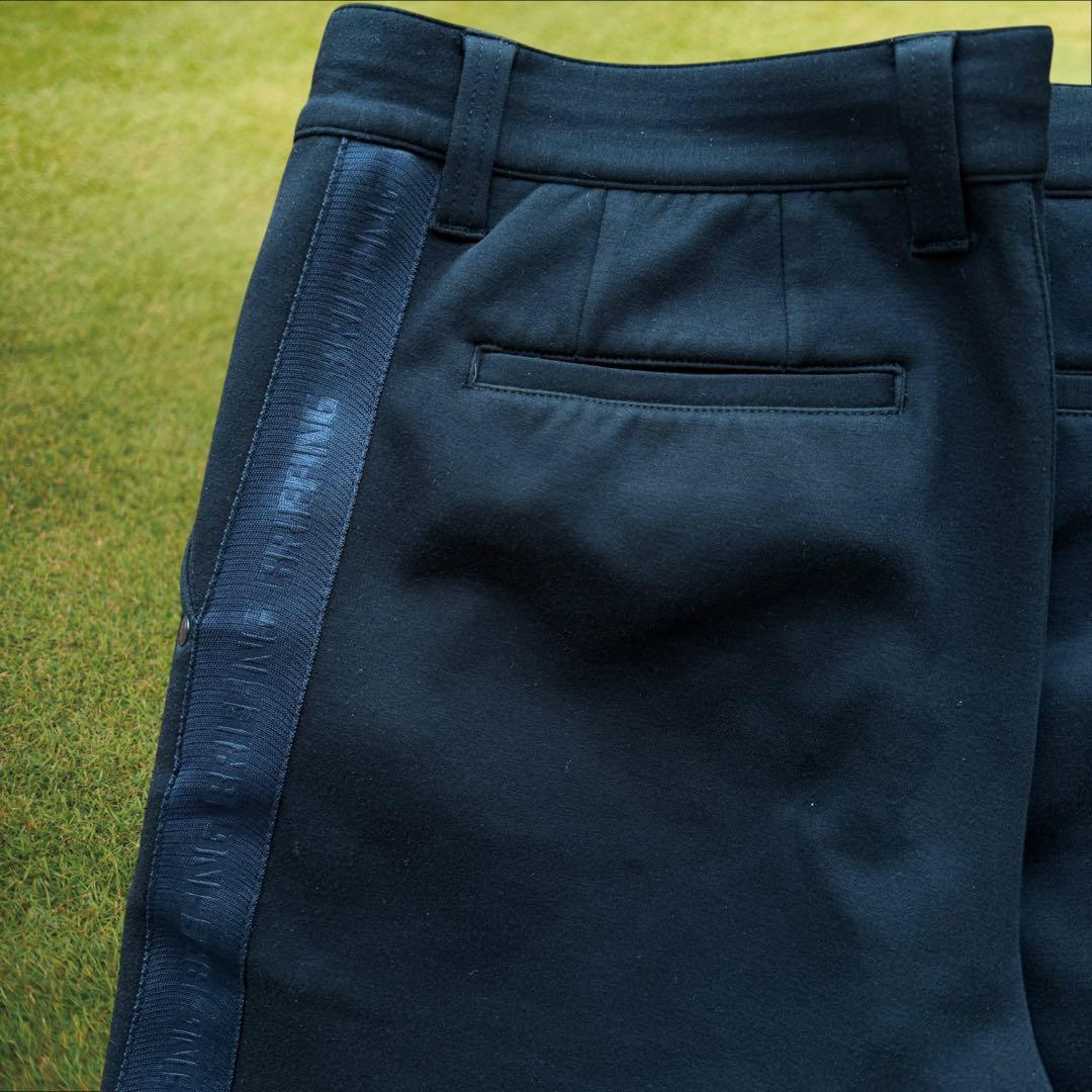 現行モデル　ブリーフィングゴルフ　パンツ　黒　M〜L相当　サイドライン