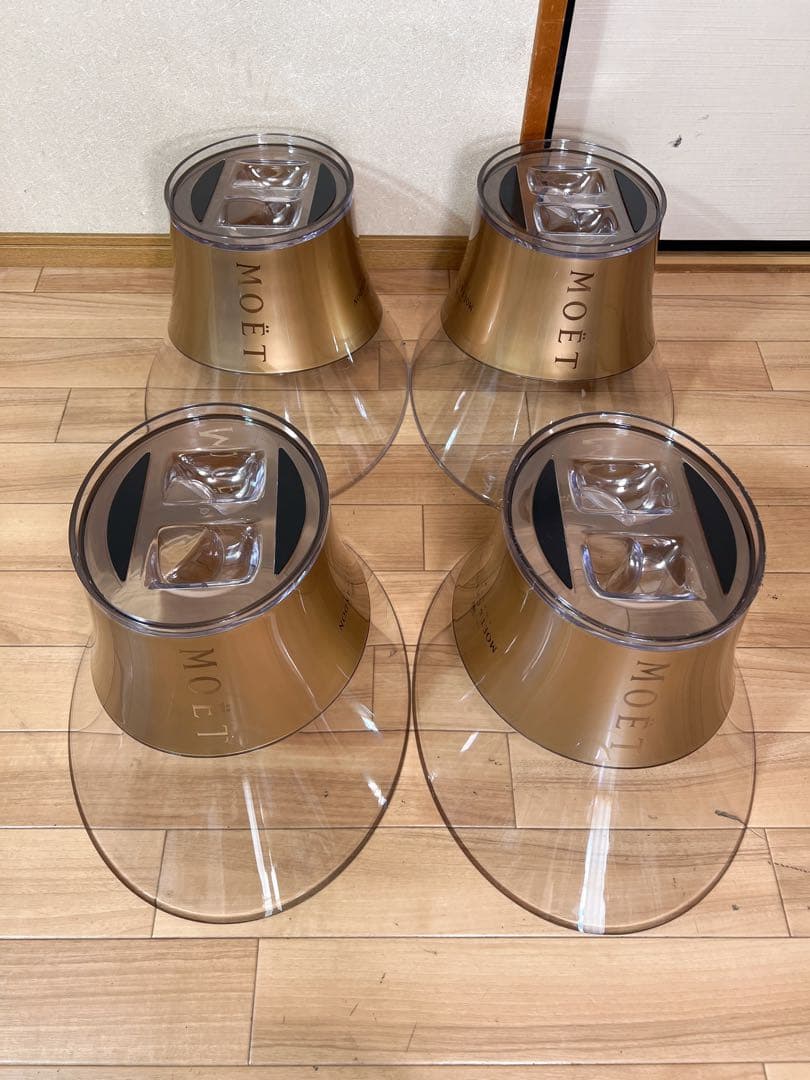 モエ・エ・シャンドン 大型シャンパンクーラー アイスバケツ 4個