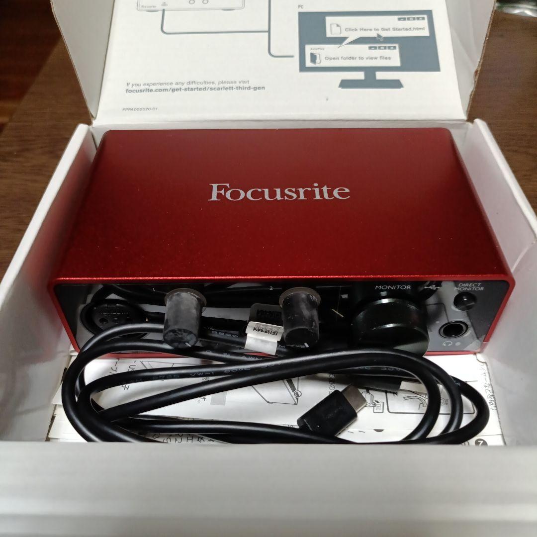 Focusrite Scarlett Solo 第3世代