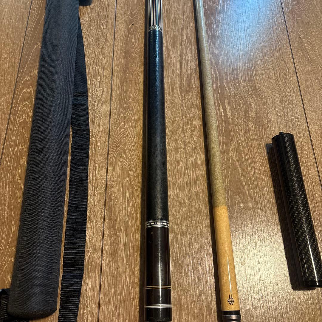 ビリヤード HOW Cue Cj-3 ハイパーXシャフト ケース付き