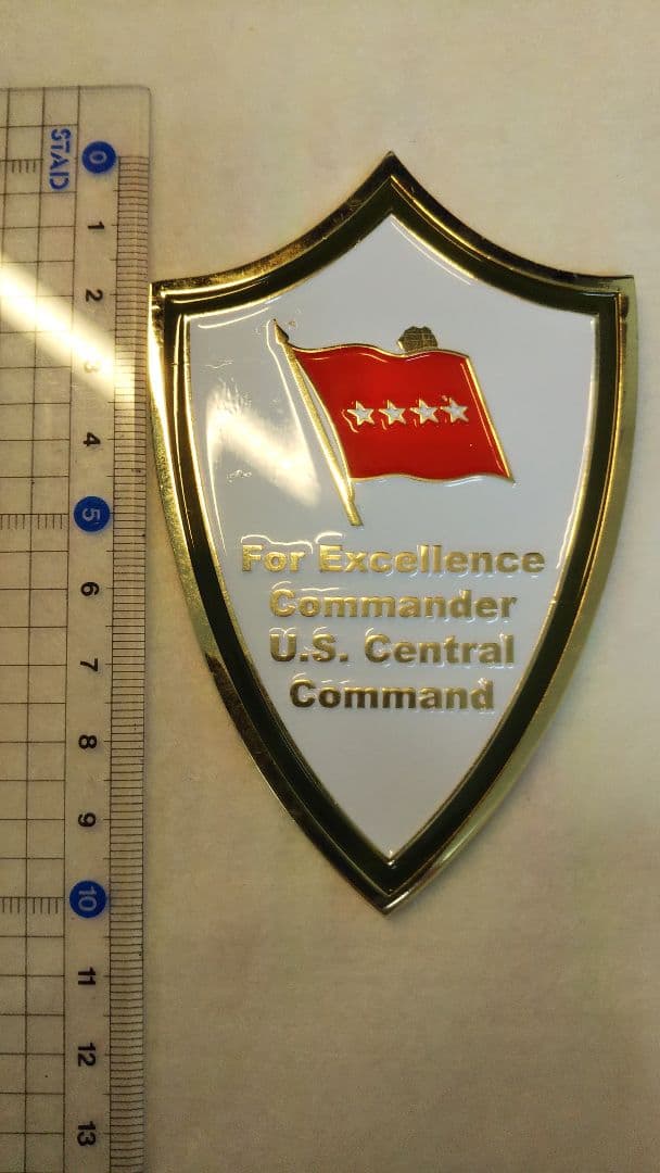 特大　米中央軍司令官（大将）チャレンジ