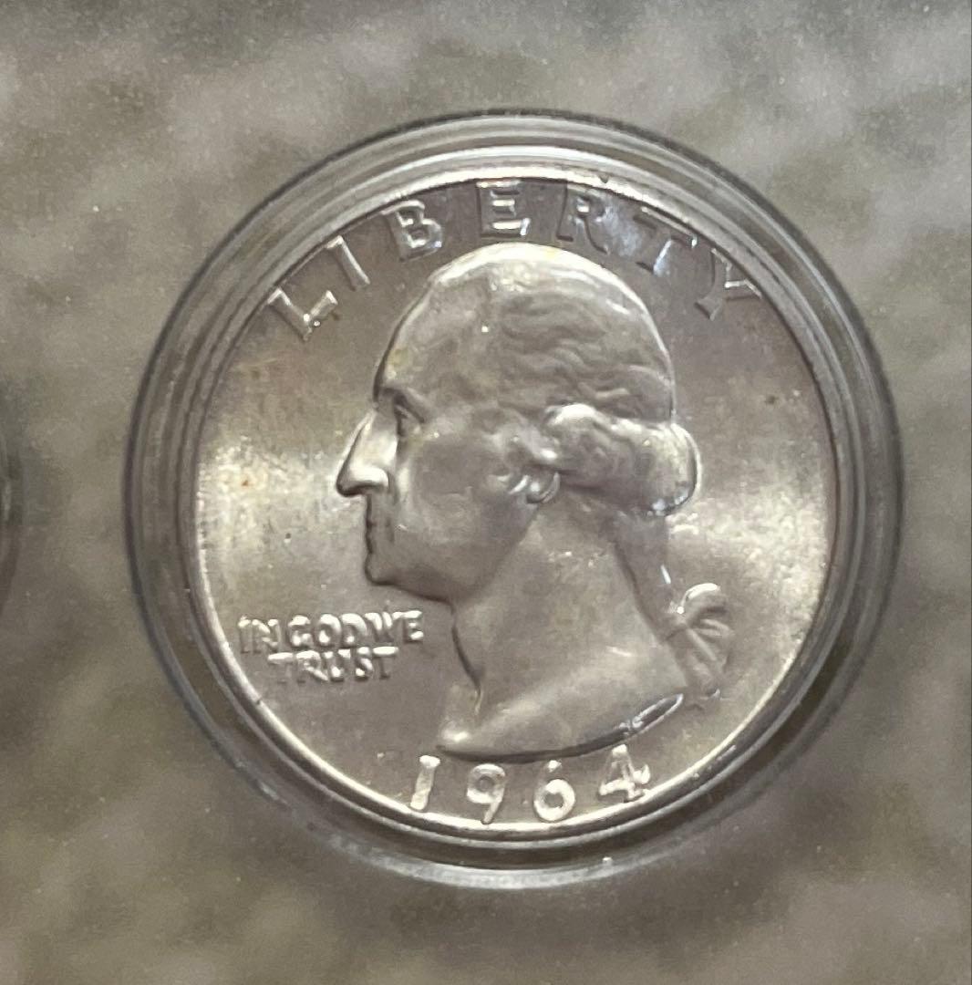 6種類1923年ピースダラー　1964年ケネディ 他　ケース入り