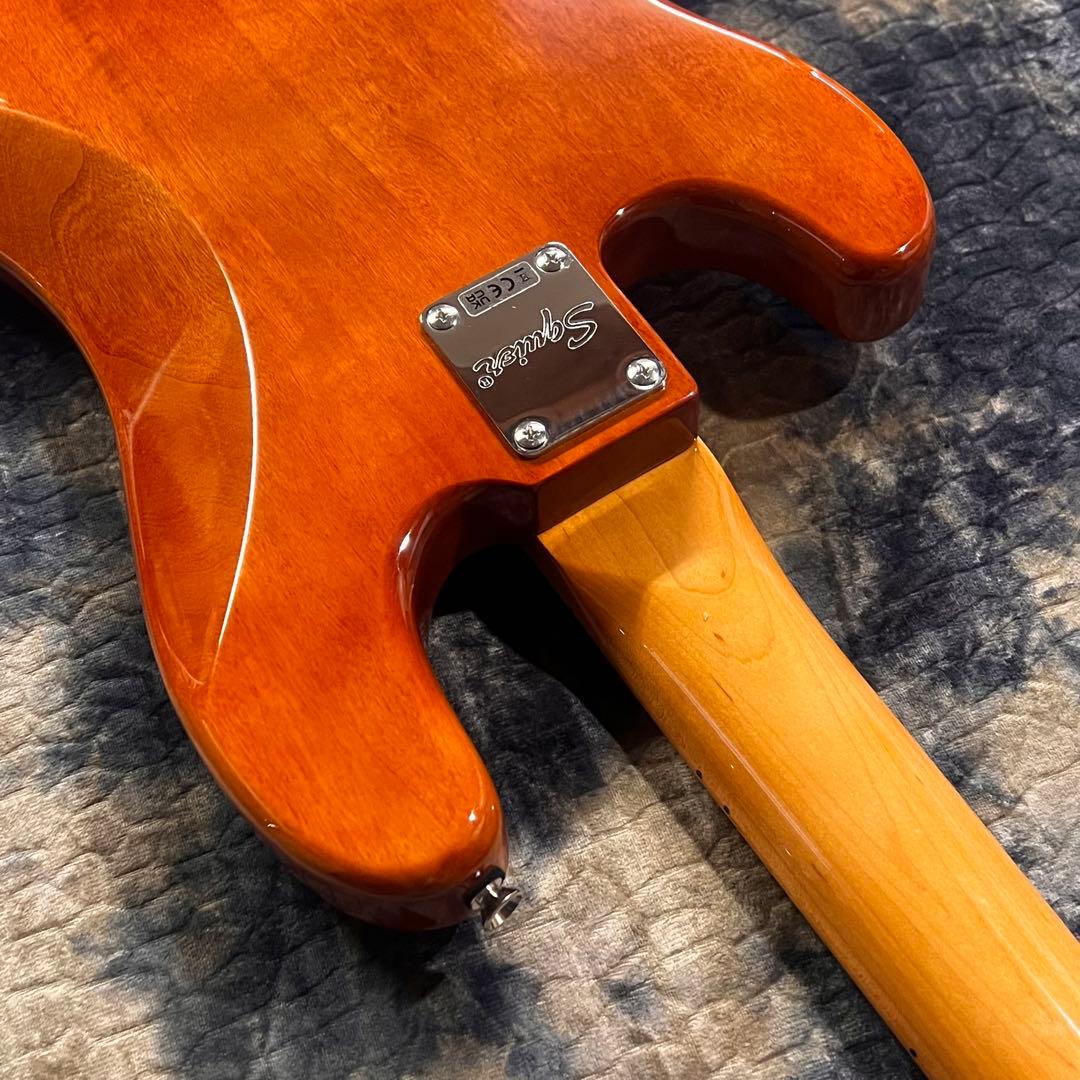 Squier by Fender テレキャスターベース ハードケース付き 管AL