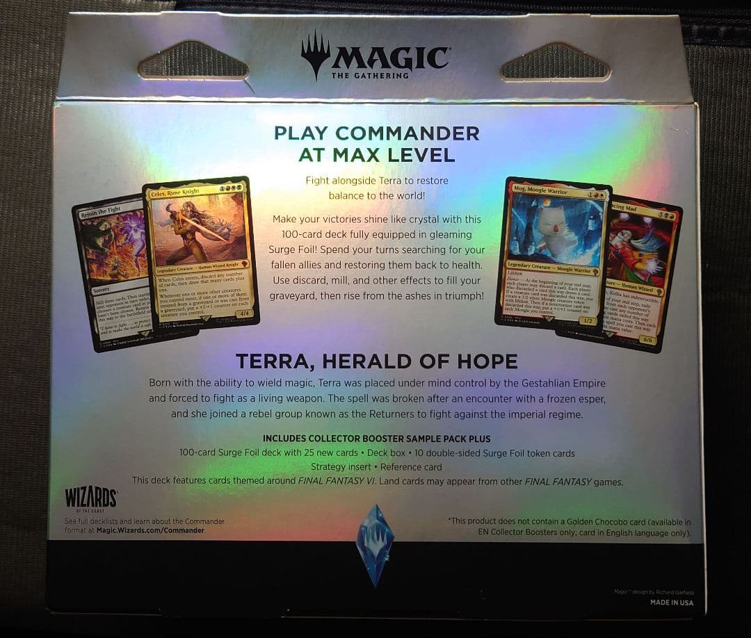 mtg FINAL FANTASY コレクター 統率者デッキ 2種セット 英語版