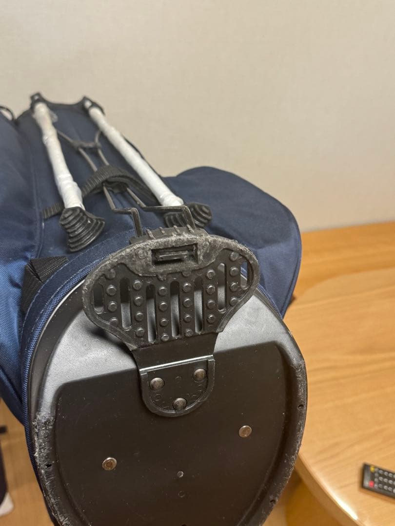 BEAMS GOLF ネイビーキャディバッグ