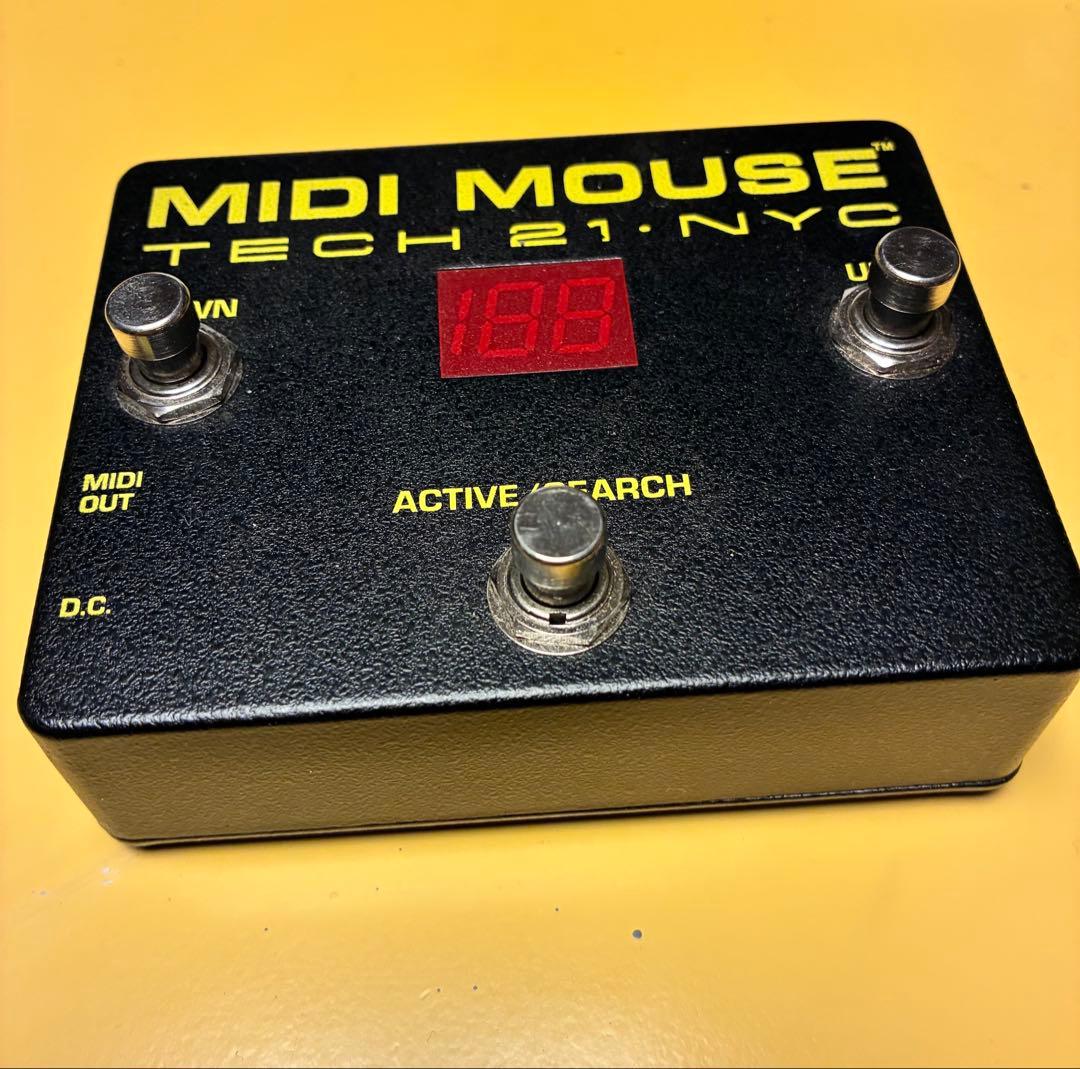 TECH 21 MIDI MOUSE MIDIフットコントローラー