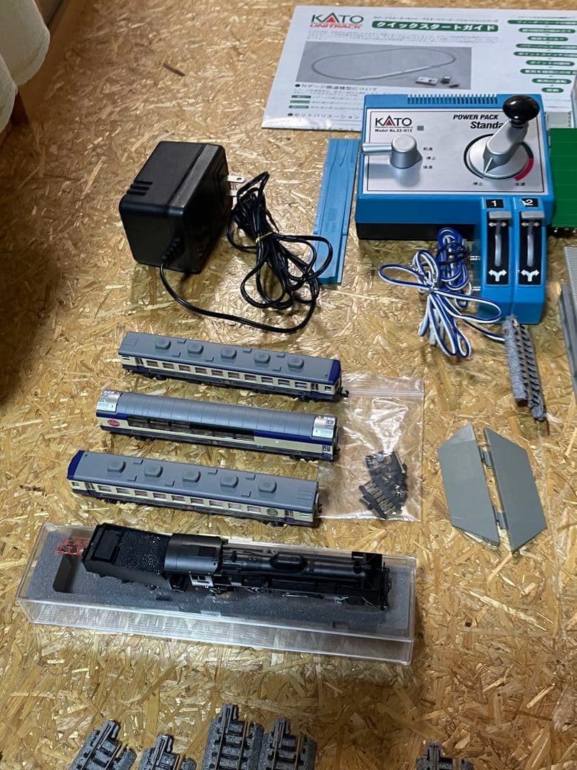 Nゲージ KATOレールセット C57-180機関車つき　本日までお値下げ中