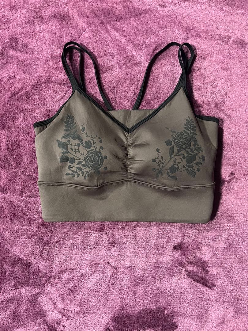 SUKALAフラワーブーケブラトップレギンスセット