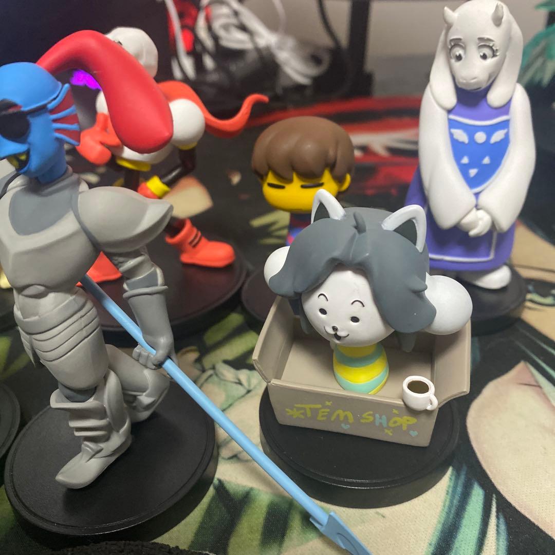 アンダーテール フィギュア 10体セット UNTERTALE ちていのなかまたち