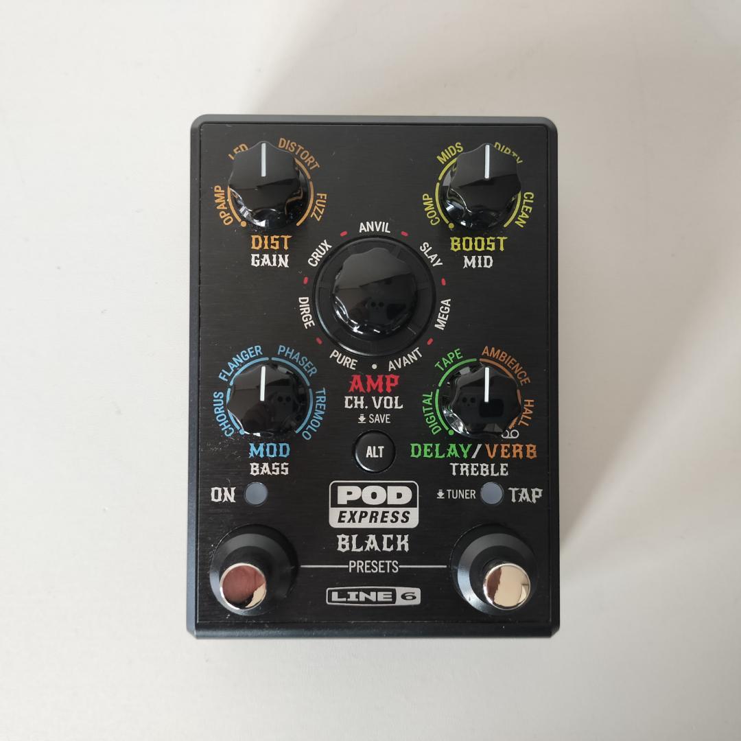 ギター LINE6 POD EXPRESS BLACK