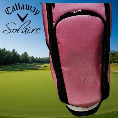 ★キャロウェイ ソレイル レディース キャディバッグ クラブ13本セット ピンク